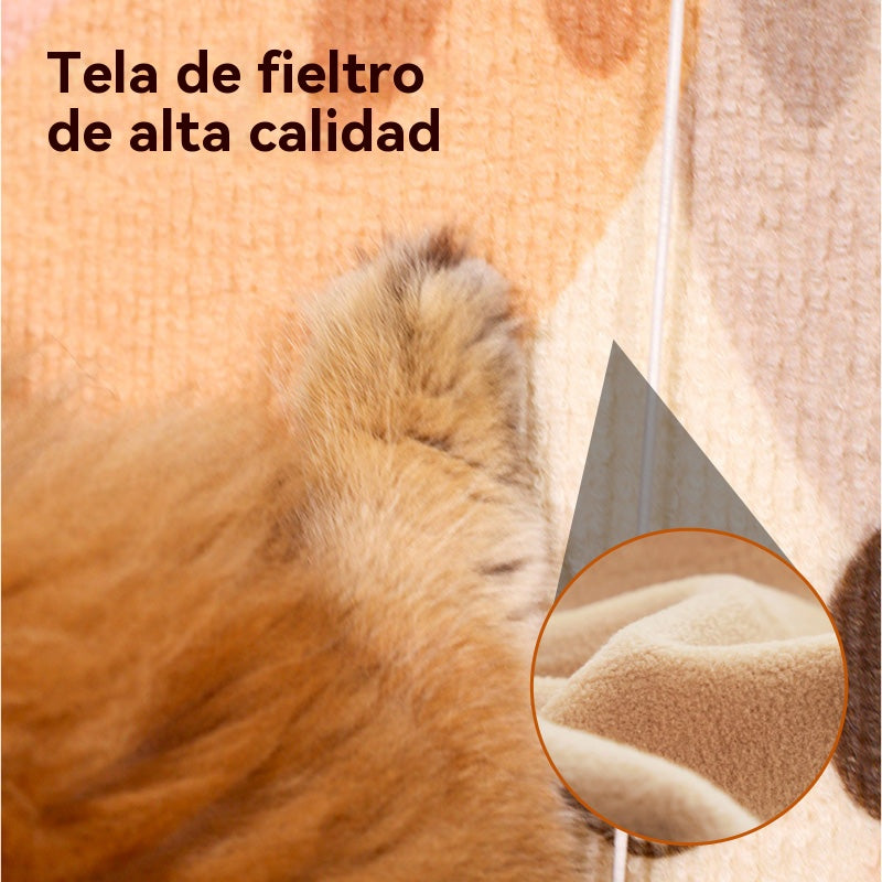 🏆【🔥Venta caliente】Rascador de pared para gatos que no requiere instalación - Rascador vertical Cube