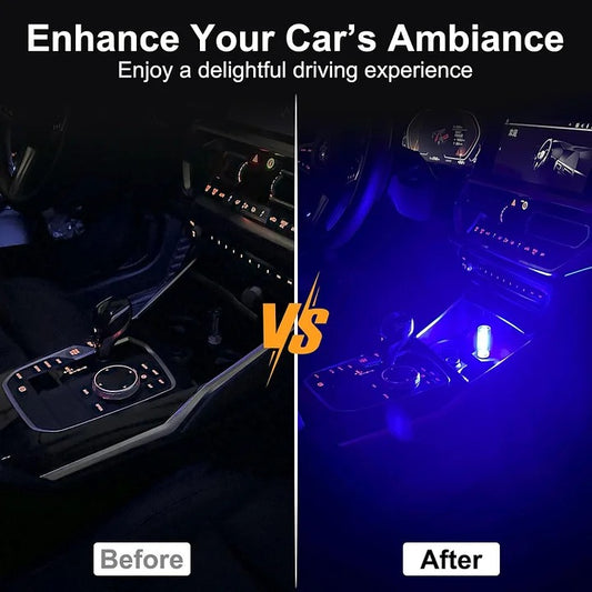 【Kup 1, a 1 dostaniesz gratis】Lampka nocna do samochodu z USB