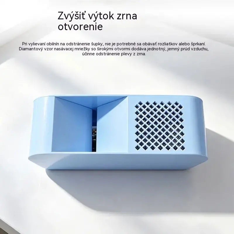 Čistič ptačích semen: Rychle odstraňuje prázdné slupky a zajišťuje čistší krmivo.