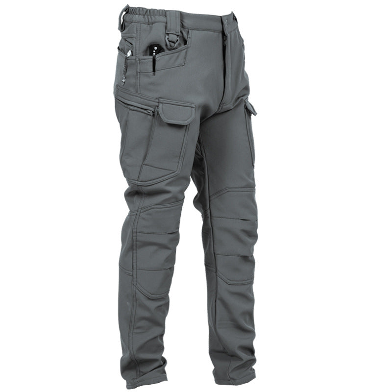 🏃‍♂️【S–5XL】Pánské outdoorové zesílené podzimní a zimní kalhoty, taktické kalhoty - teplé, s fleecovou podšívkou, nepromokavé a větruodolné