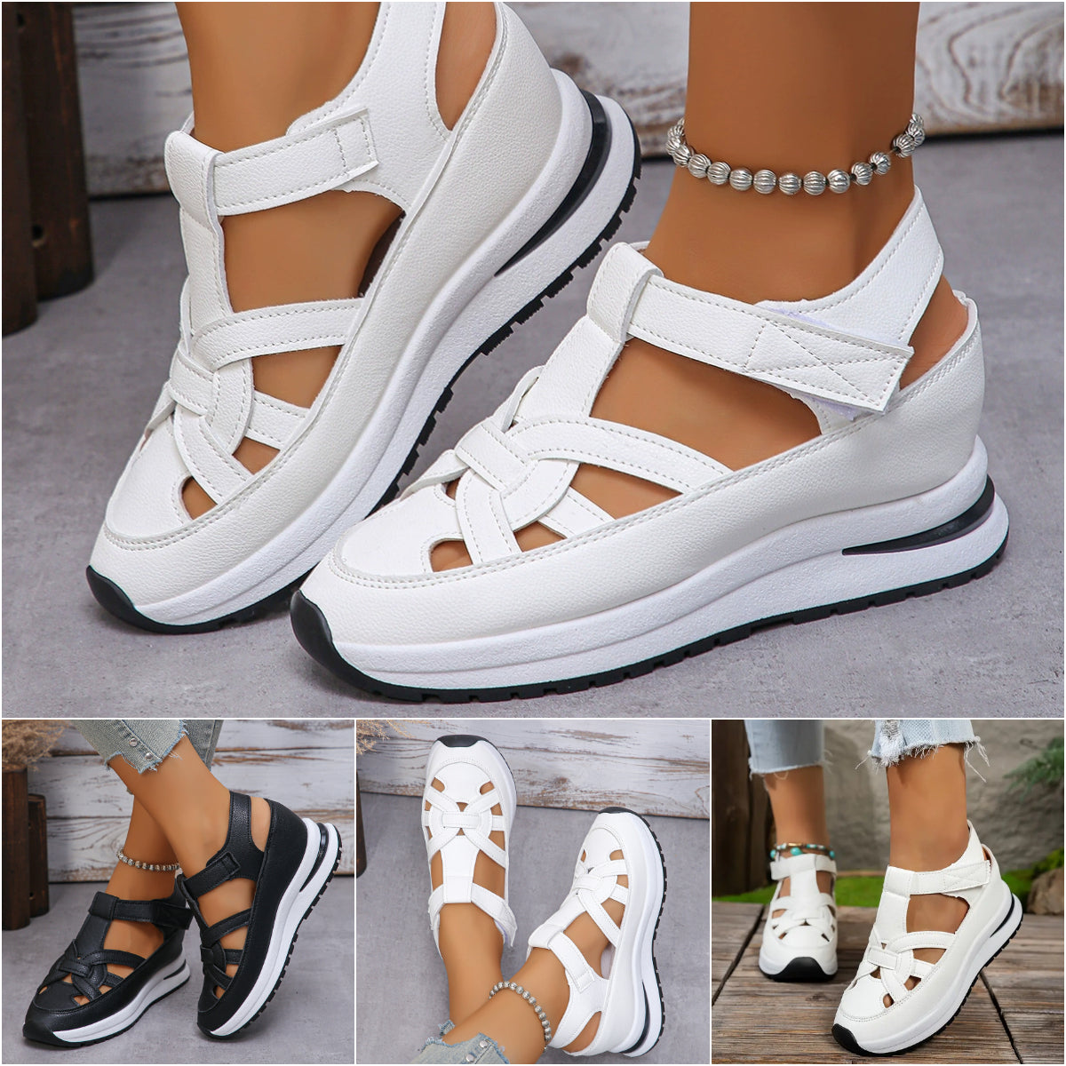 👡 Promoción de descuento de verano【35-43】sandalias casuales de suela gruesa 2026