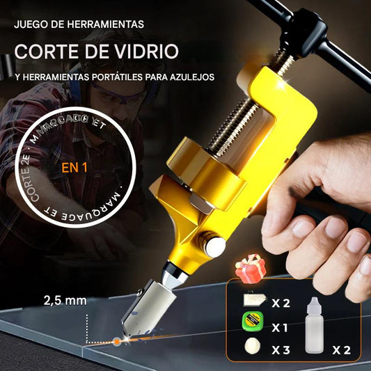 ✨✨Cortador de vidrio y abridor de ladrillos integrado (2 en 1)