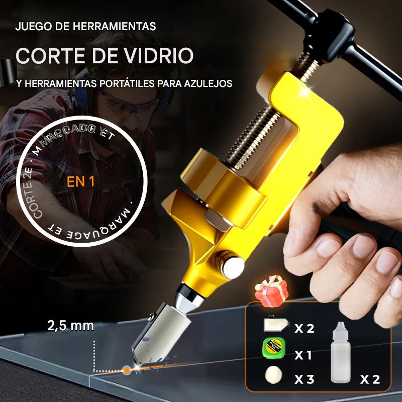 ✨✨Cortador de vidrio y abridor de ladrillos integrado (2 en 1)