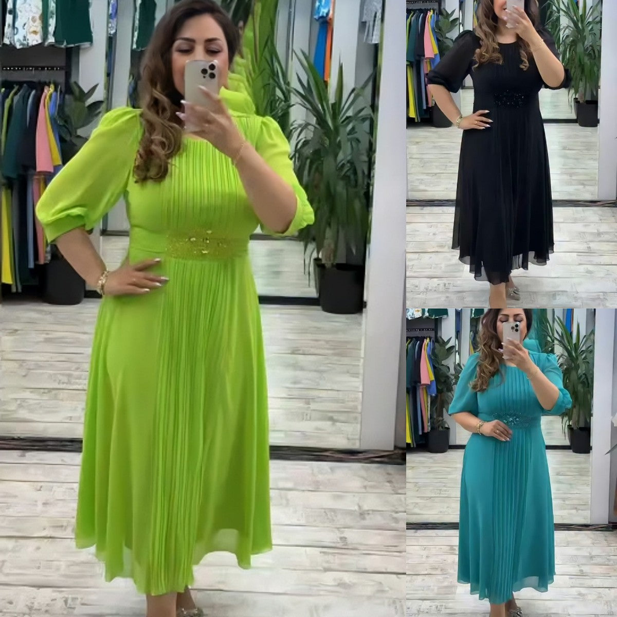 💥👗【S-5XL】Nova modna haljina, klasičan dizajn, elegantna i jednostavna 