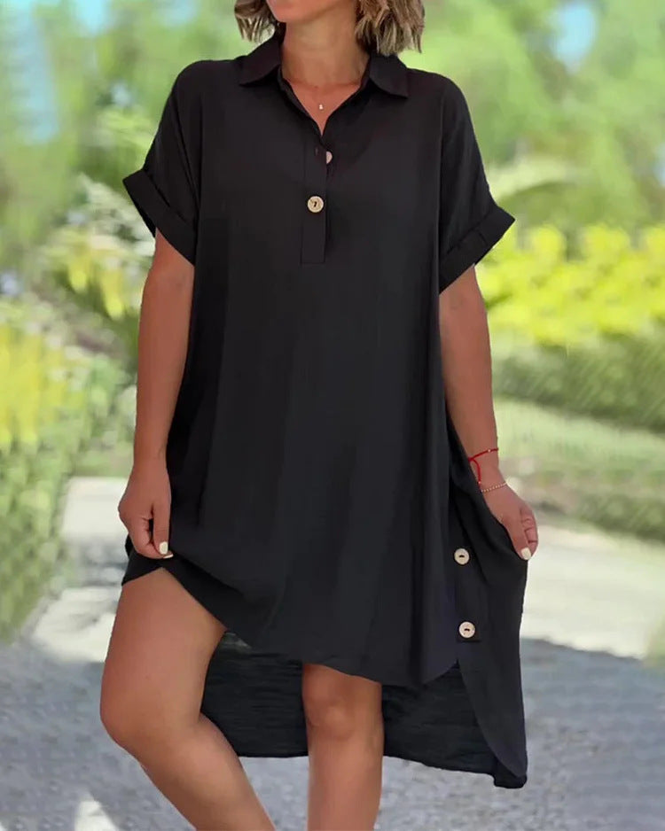 🔥👗【S-5XL】Vysoce kvalitní, lehké a prodyšné módní šaty.
