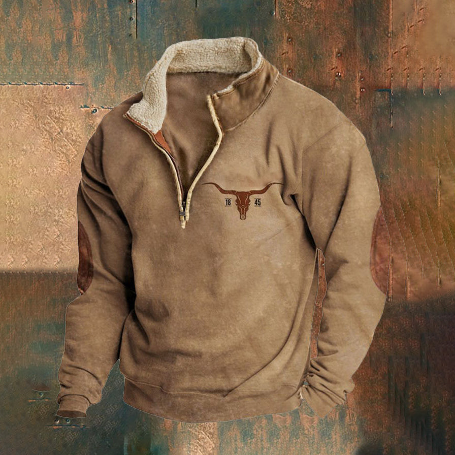 👕Nowy, modny męski sweter z długim rękawem 3D na jesień i zimę 2025