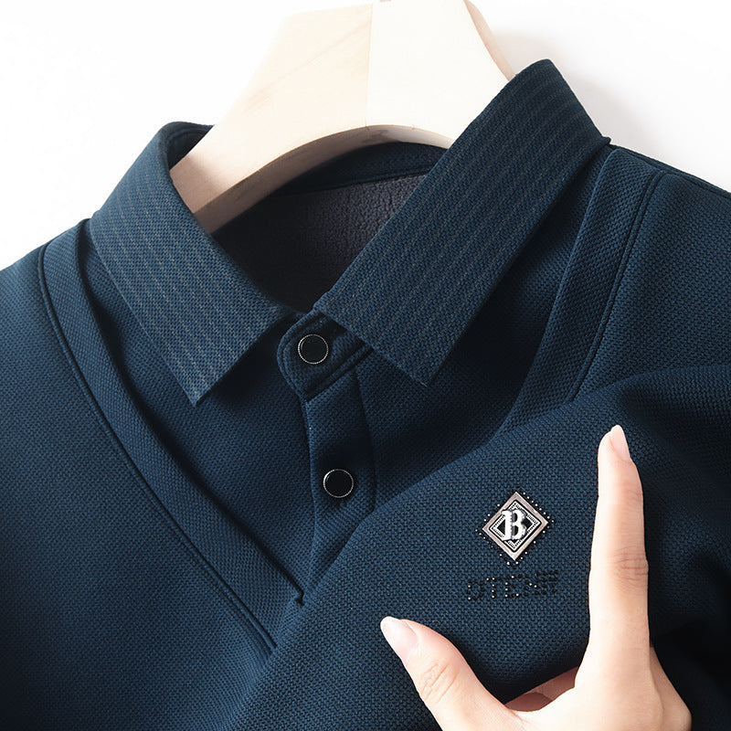 50% OFF🔥【M-4XL】 Pánské polo tričko s límečkem pro muže středního věku❤️【45-105kg】