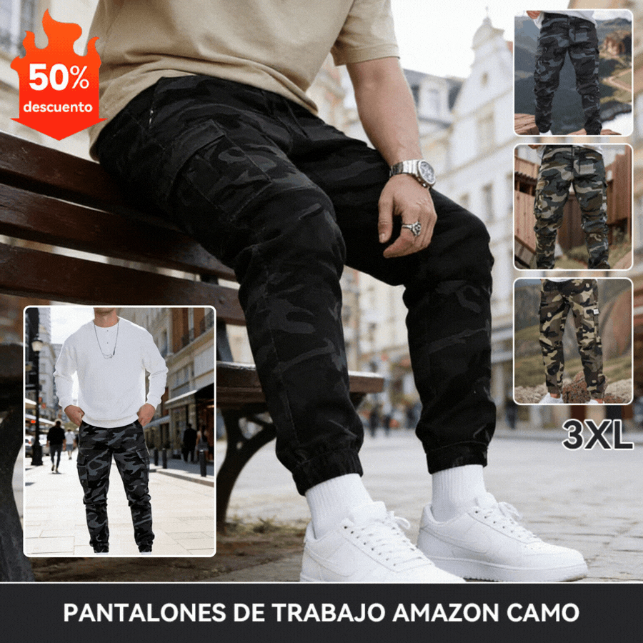 🛠️ ¡60% DE DESCUENTO! 👖 Pantalones de trabajo tácticos resistentes: mezcla de nailon y algodón, muchos bolsillos funcionales, ideales para trabajos al aire libre 🌲