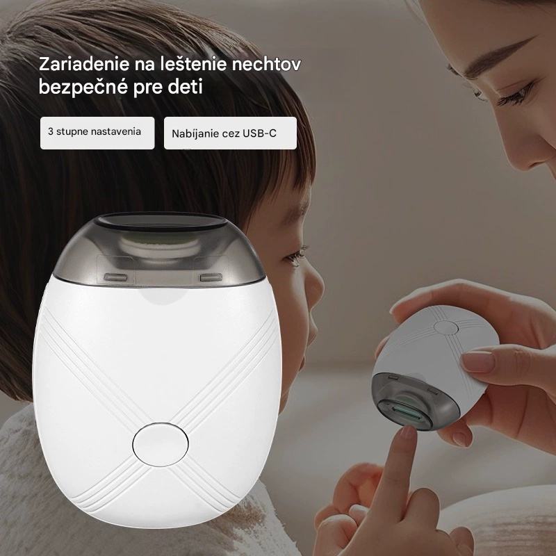 💅 Kúp 1 a získaj 1 zadarmo! ✨ Elektrický pilník na nechty, tichý a bezpečný na používanie, jemne a bezpečne sa stará o vaše nechty.