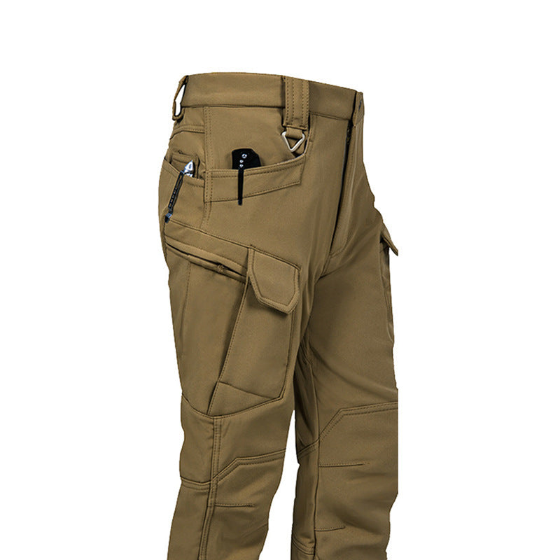 🏃‍♂️【S–5XL】Pánské outdoorové zesílené podzimní a zimní kalhoty, taktické kalhoty - teplé, s fleecovou podšívkou, nepromokavé a větruodolné