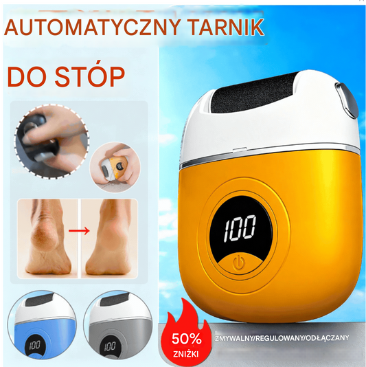 🦶🛁✨🔥Nowe elektryczne kółko do pedicure, usuwające martwy naskórek z pięt, elektryczne kółko do pedicure