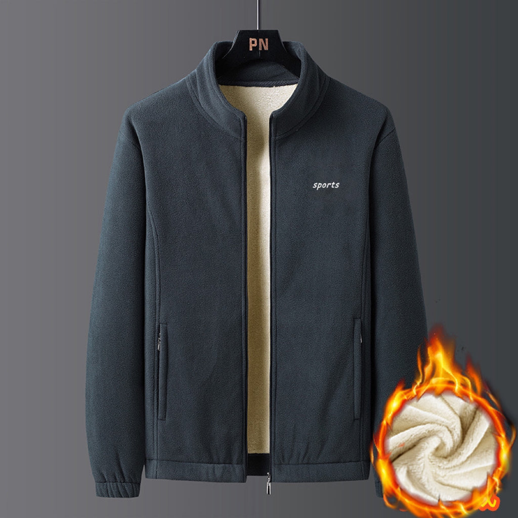 【M-5XL】Jeseň a zima polstrované a zosilnené teplé voľné pánske bundy pánske oblečenie