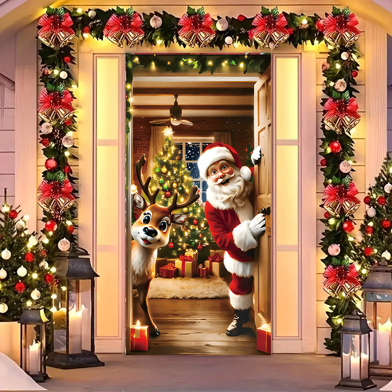 🎄 Vánoční nabídka pro rychlé: Poloviční cena 🎅 Jedinečná vánoční dekorace na dveře 🔥