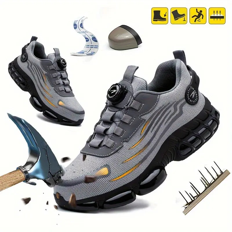 39-43🔥Botas de seguridad para hombre con resistencia a impactos y perforaciones.