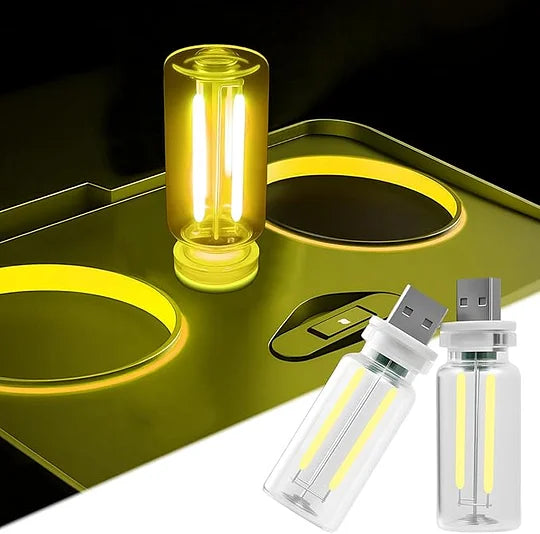 【Kup 1, a 1 dostaniesz gratis】Lampka nocna do samochodu z USB