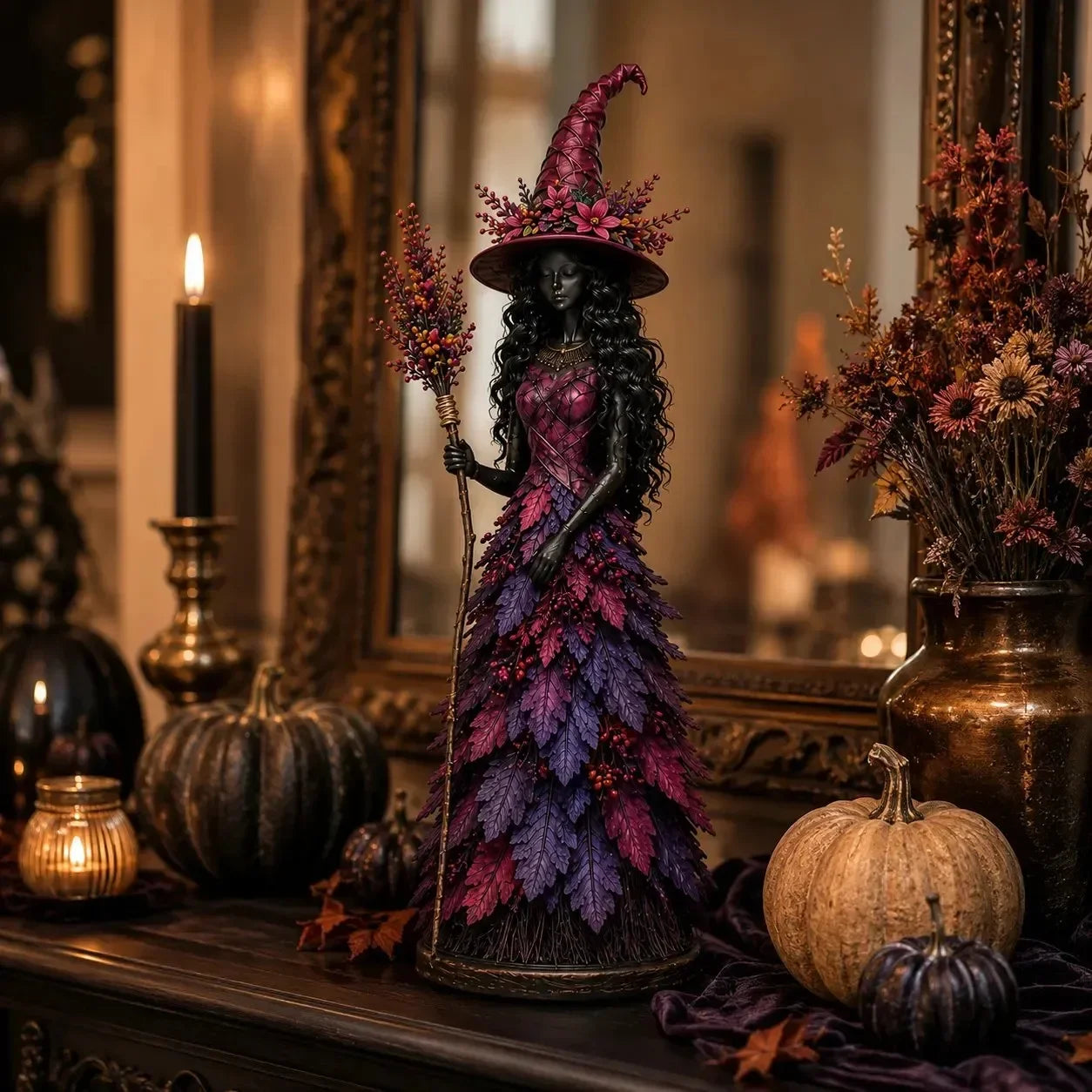 🧙‍♀️ Kouzelná podzimní čarodějnice 🍂Vytvořte kouzelnou podzimní atmosféru ✨