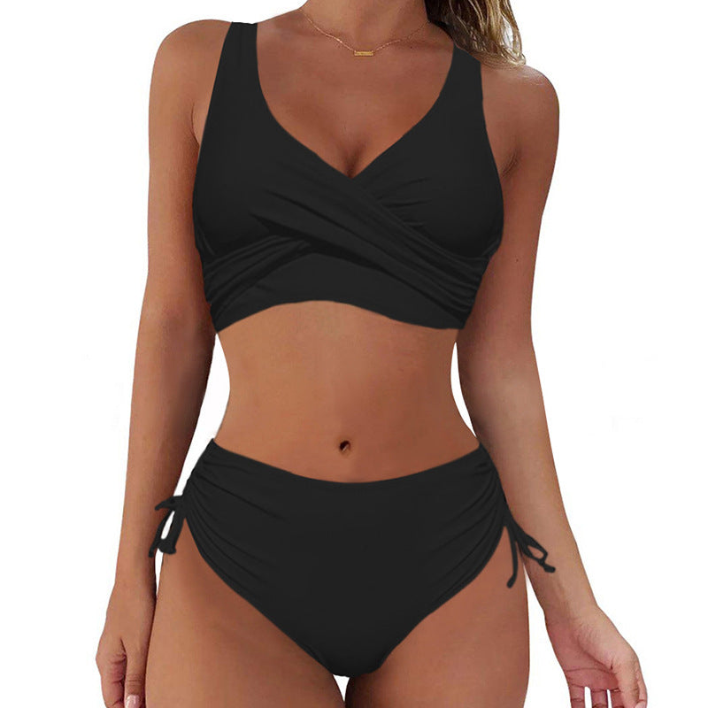 🏖️👙🌴【S-3XL】Novi ženski jednostavni, brzosušeći, udobni i prozračni bikini kupaći kostim za ljeto 2025. 