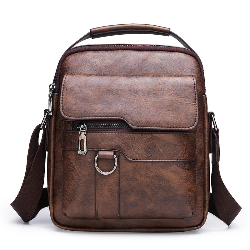👜 Bolso casual de piel de vacuno para hombre