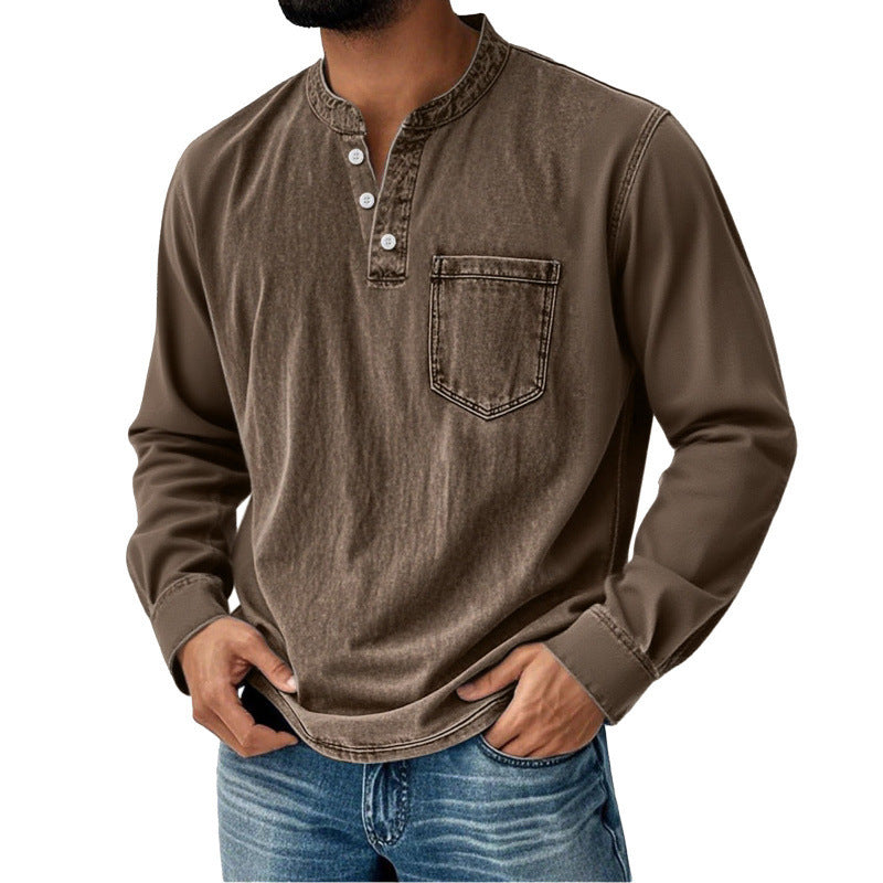 👔【S-5XL】Pánská ležérní trendy trička na jaro/léto