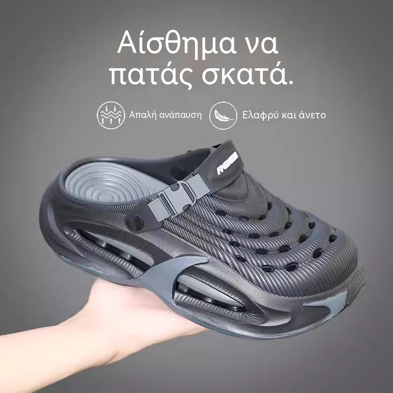 👟50% SLEVA🌬️Pánské sandály 2 v 1 pro všeobecné použití - silná podrážka z EVA, protiskluzové a extrémně lehké, prodyšné🏃‍♂️