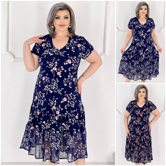 💥49% sleva💥💕【S-5XL】Vysoce kvalitní, pohodlné a módní šaty