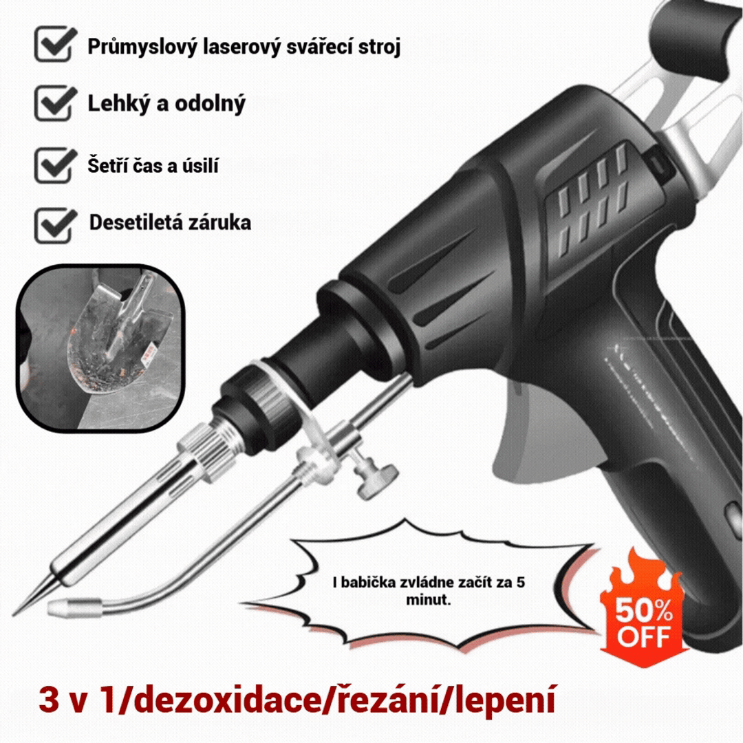 🔥🔩Elektrická páječka 60W sada s příslušenstvím pro opravy elektroniky DIY