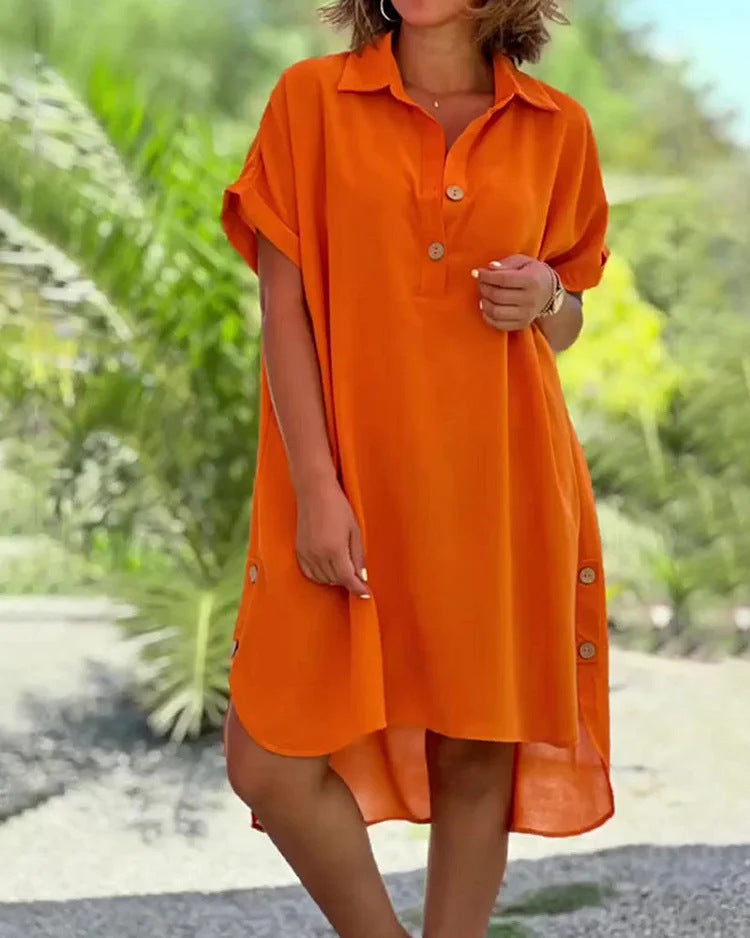🔥👗【S-5XL】Vysoce kvalitní, lehké a prodyšné módní šaty.