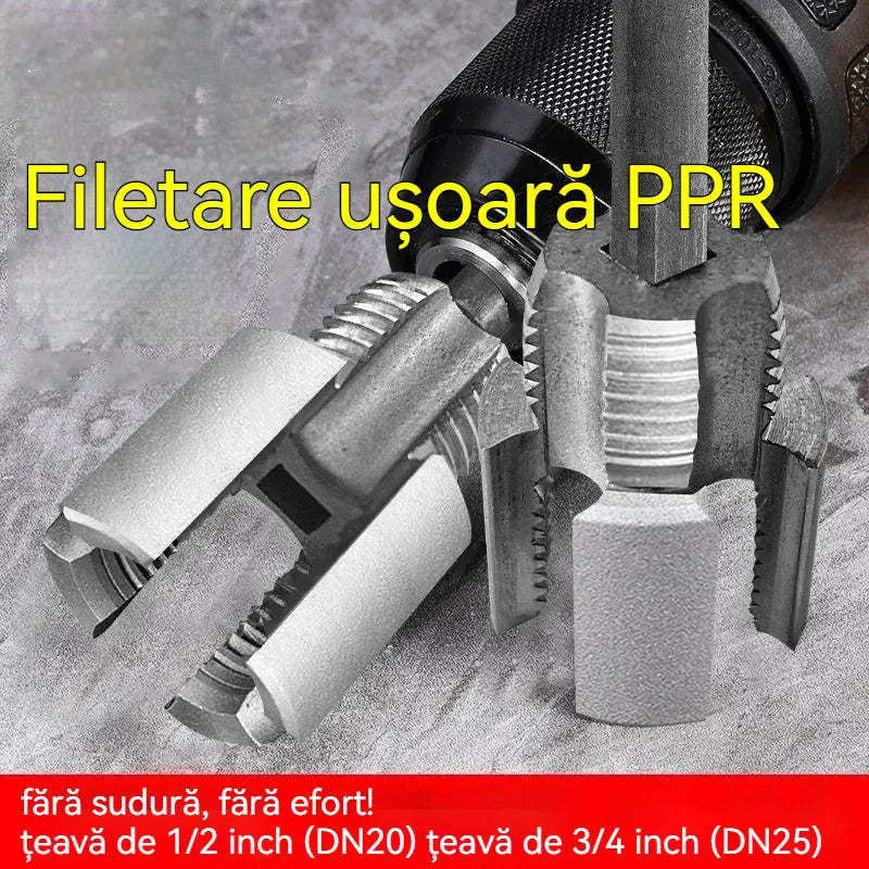 🔩Jednostavno PPR namatanje - bez zavarivanja, bez napora! 【Set od 2 - za cijevi od 1/2" (DN20) i 3/4" (DN25)】 