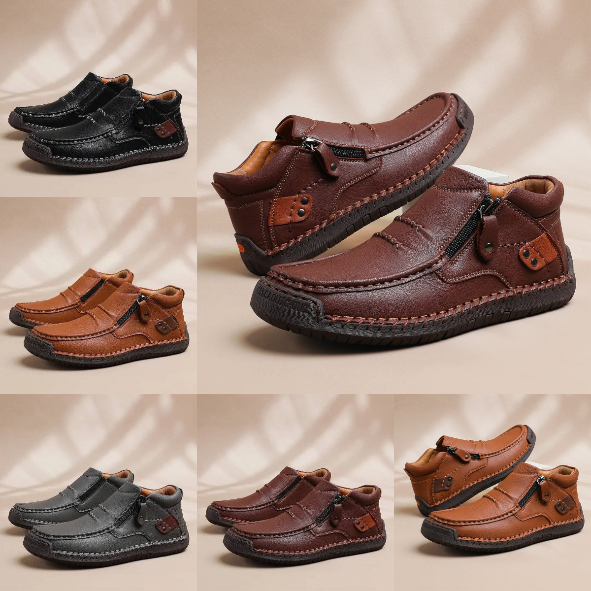 【38-48】Pánská volnočasová outdoorová obuv pro větší velikosti