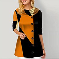 🔥【S-5XL】Коледа, топла, памучна, с дълъг ръкав, удобна, ежедневна, с щампа