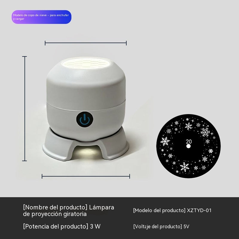 【Kupte 1, získejte 1 zdarma】Dynamický rotující LED projektor