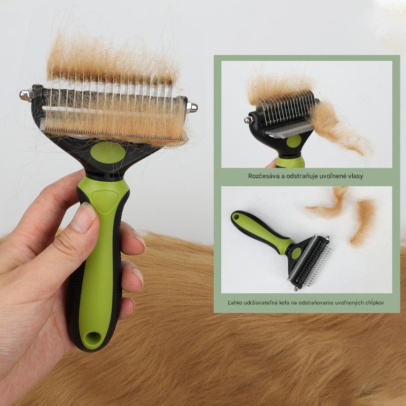 🐶【Kupte 1 a získejte 1 zdarma】🐱Profesionální nástroj pro rozčesávání srsti psů a koček✨