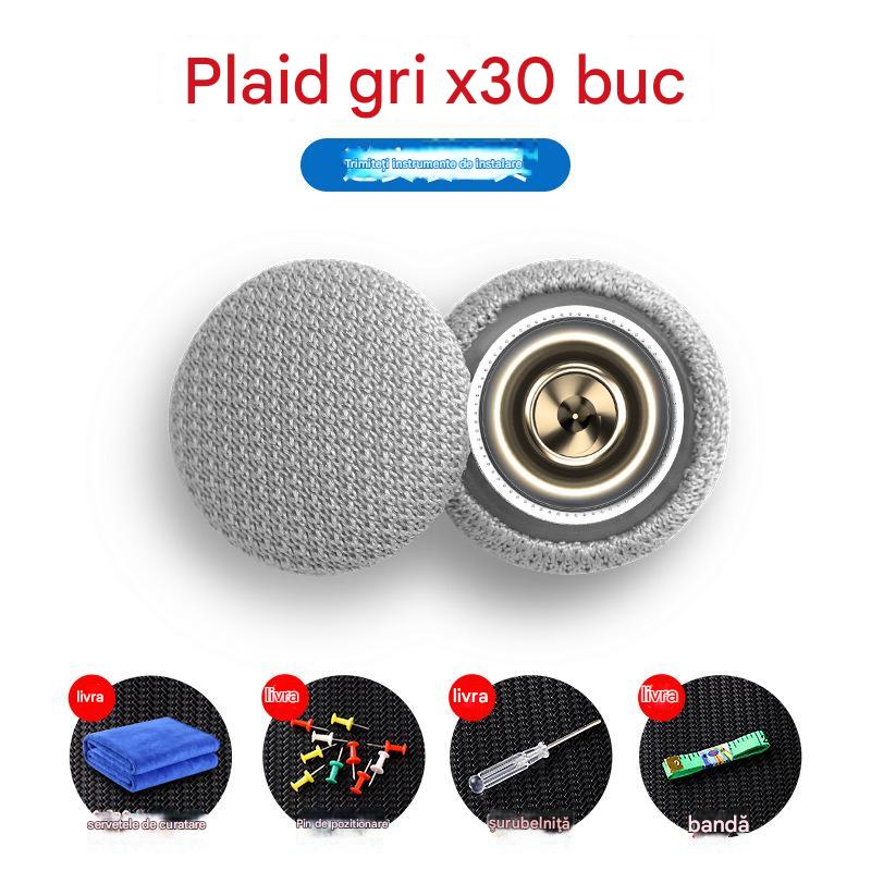 La lona del techo del coche se cae, repare la hebilla de fijación. Modificación y reacondicionamiento del interior del coche sin desmontar (kit de herramientas de instalación, destornillador y toalla incluidos).