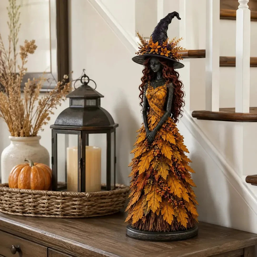 🧙‍♀️ Kouzelná podzimní čarodějnice 🍂Vytvořte kouzelnou podzimní atmosféru ✨