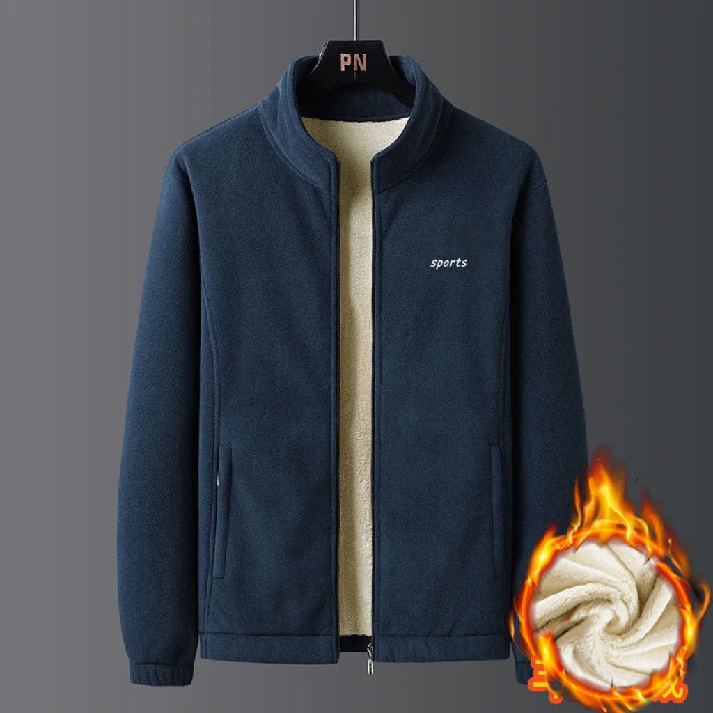 【M-5XL】Jeseň a zima polstrované a zosilnené teplé voľné pánske bundy pánske oblečenie