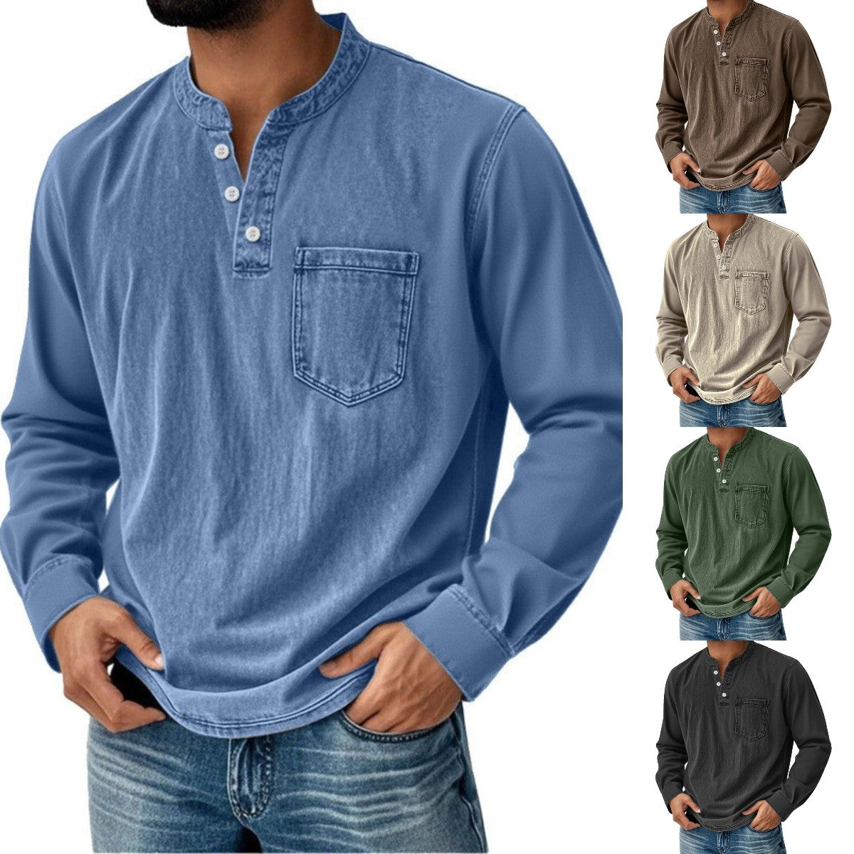 👔【S-5XL】Pánská ležérní trendy trička na jaro/léto