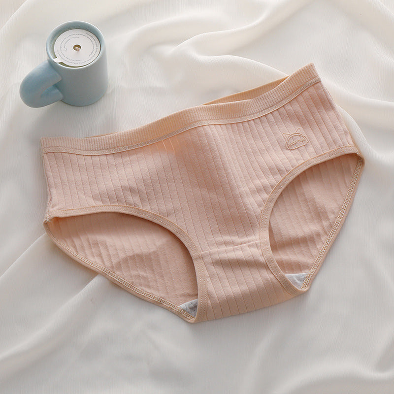 💖🔥【Paquete de 7】Bragas de algodón cómodas de cintura alta para mujer