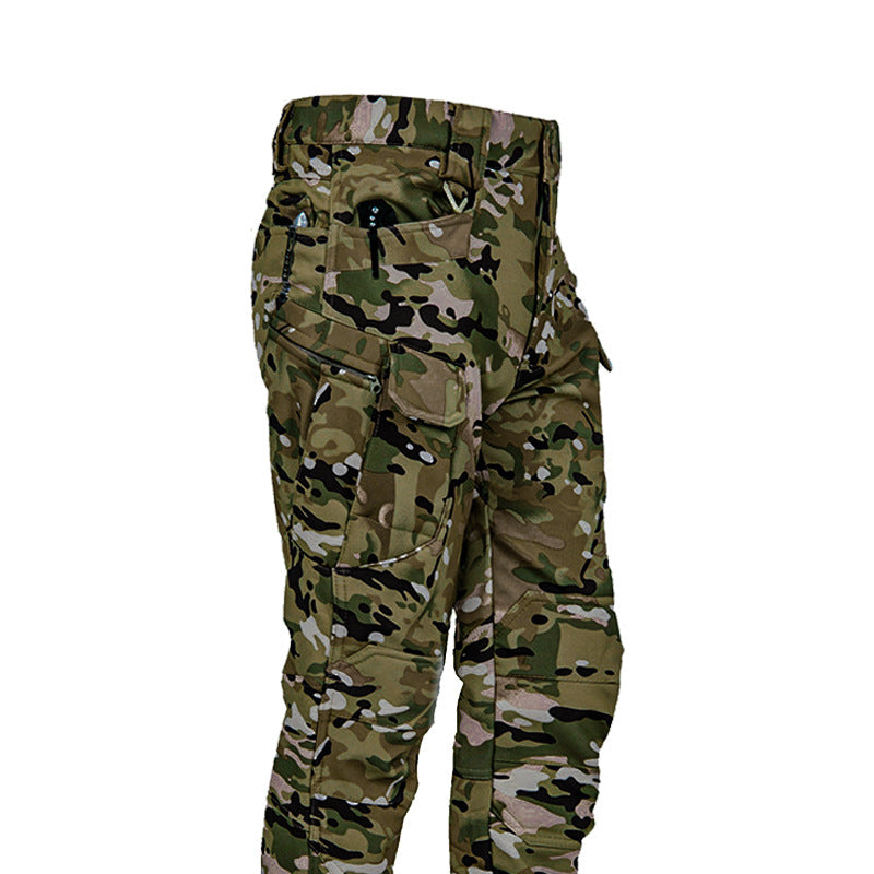 🏃‍♂️【S–5XL】Pánské outdoorové zesílené podzimní a zimní kalhoty, taktické kalhoty - teplé, s fleecovou podšívkou, nepromokavé a větruodolné