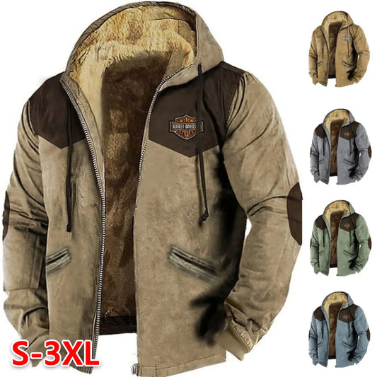 🔥🧥【M-5XL】Módní pánská silná bunda, nová kolekce, výprodej