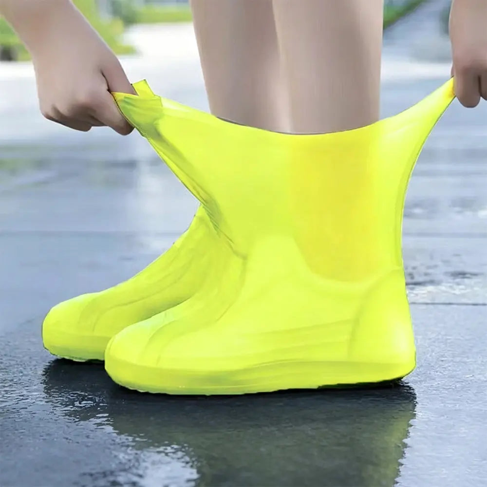 【28-47】Chraňte své tenisky před promočením! Odolné nepromokavé návleky na boty: protiskluzové a skladné – ideální pro nošení v tašce 🌧️
