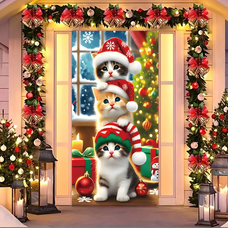 🎄 Vánoční nabídka pro rychlé: Poloviční cena 🎅 Jedinečná vánoční dekorace na dveře 🔥
