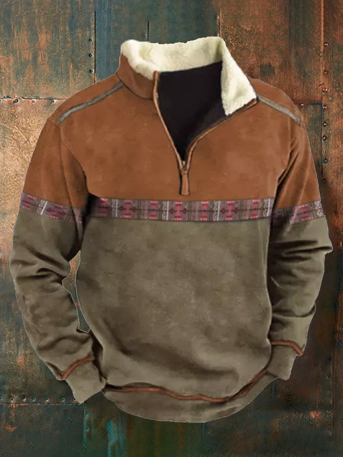 👕Nowy, modny męski sweter z długim rękawem 3D na jesień i zimę 2025