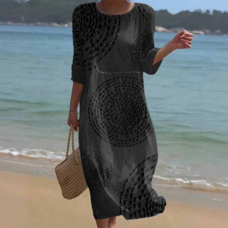 Doprava zdarma 👗【XS-4XL】Elegantní letní volnočasové šaty – prodyšné, pohodlné, univerzální a zeštíhlující.