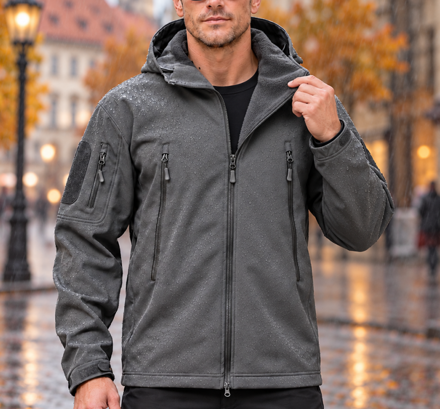 【S–4XL】Kvalitní zimní zateplená bunda s kapucí – voděodolná a větruodolná, vhodná pro outdoor i každodenní nošení.