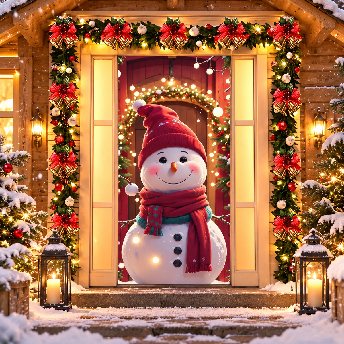 🎄 Vánoční nabídka pro rychlé: Poloviční cena 🎅 Jedinečná vánoční dekorace na dveře 🔥