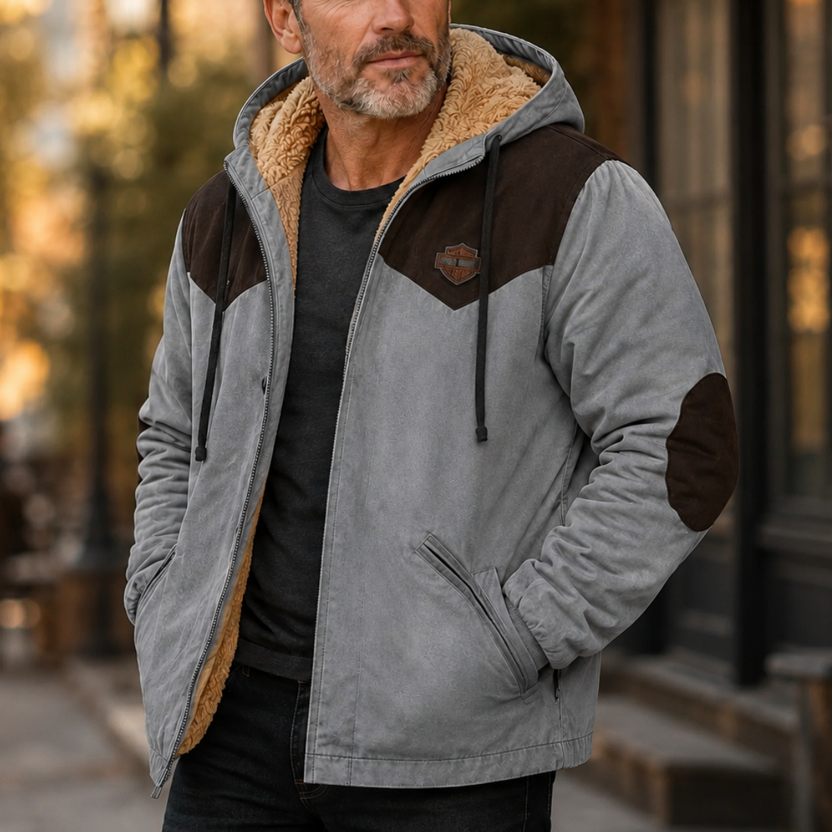 🔥🧥【M-5XL】Módní pánská silná bunda, nová kolekce, výprodej