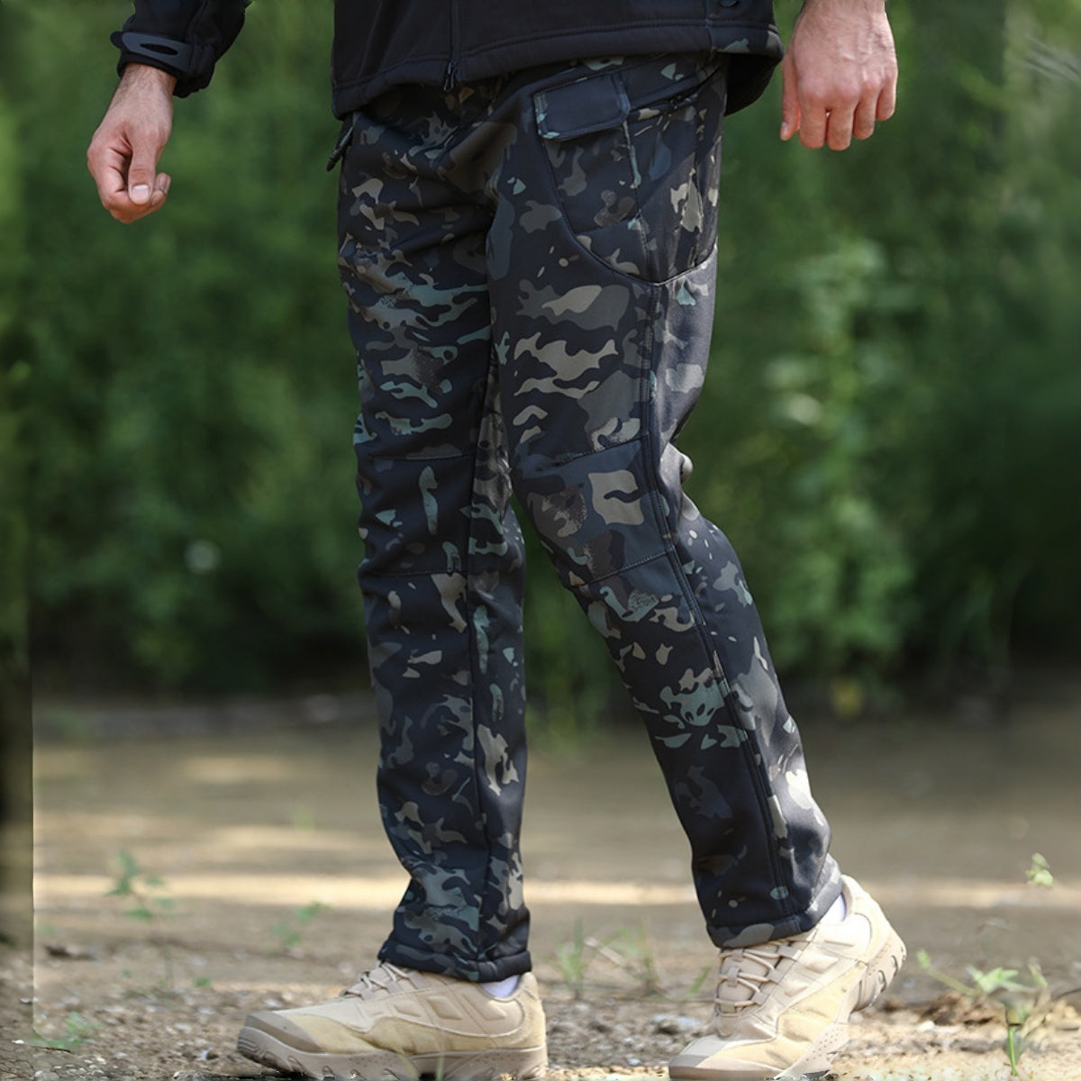 ⏳ 🔥Męskie Spodnie Wojskowe Taktyczne, Odporne na Wiatr i Ocieplające