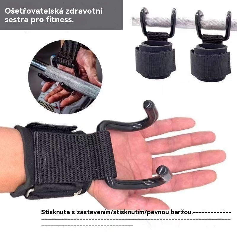 💪【Kupte 1 kusy a získejte 1 zdarma】🔥Fitness náramek, hrazda s hákem proti pádu