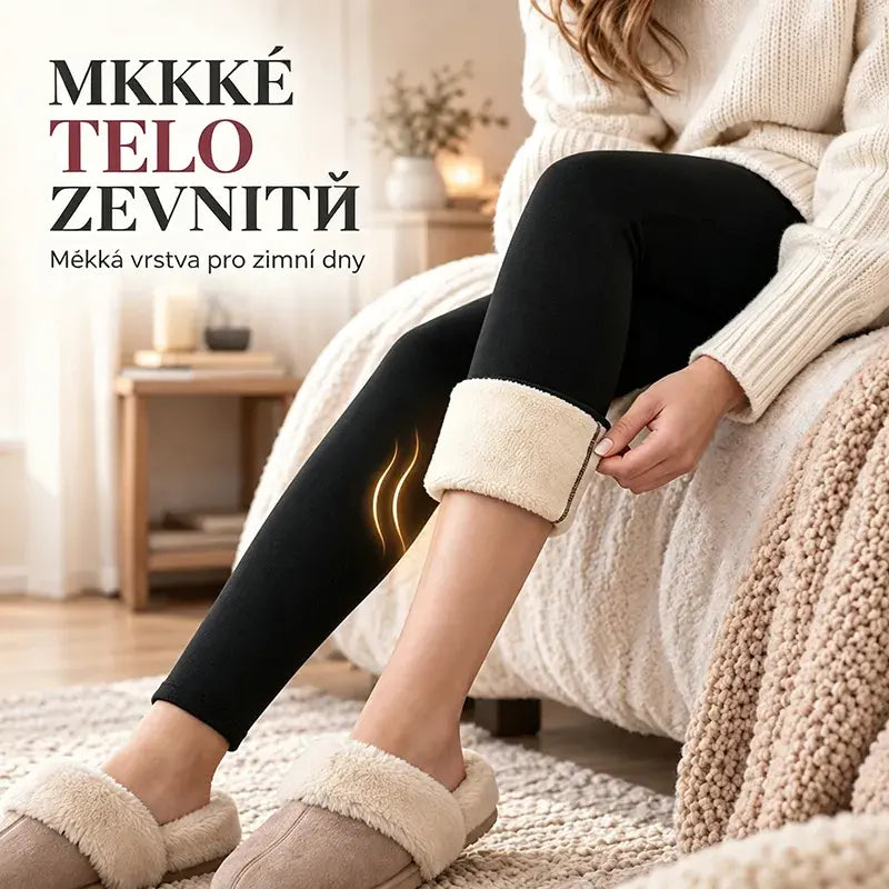 ✨⛄【S-5XL】Dámské teplé vlněné legíny - nezbytnost na podzim a zimu