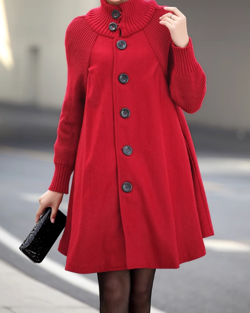 👗【M-5XL】Nový dámsky ležérny kabát strednej dĺžky